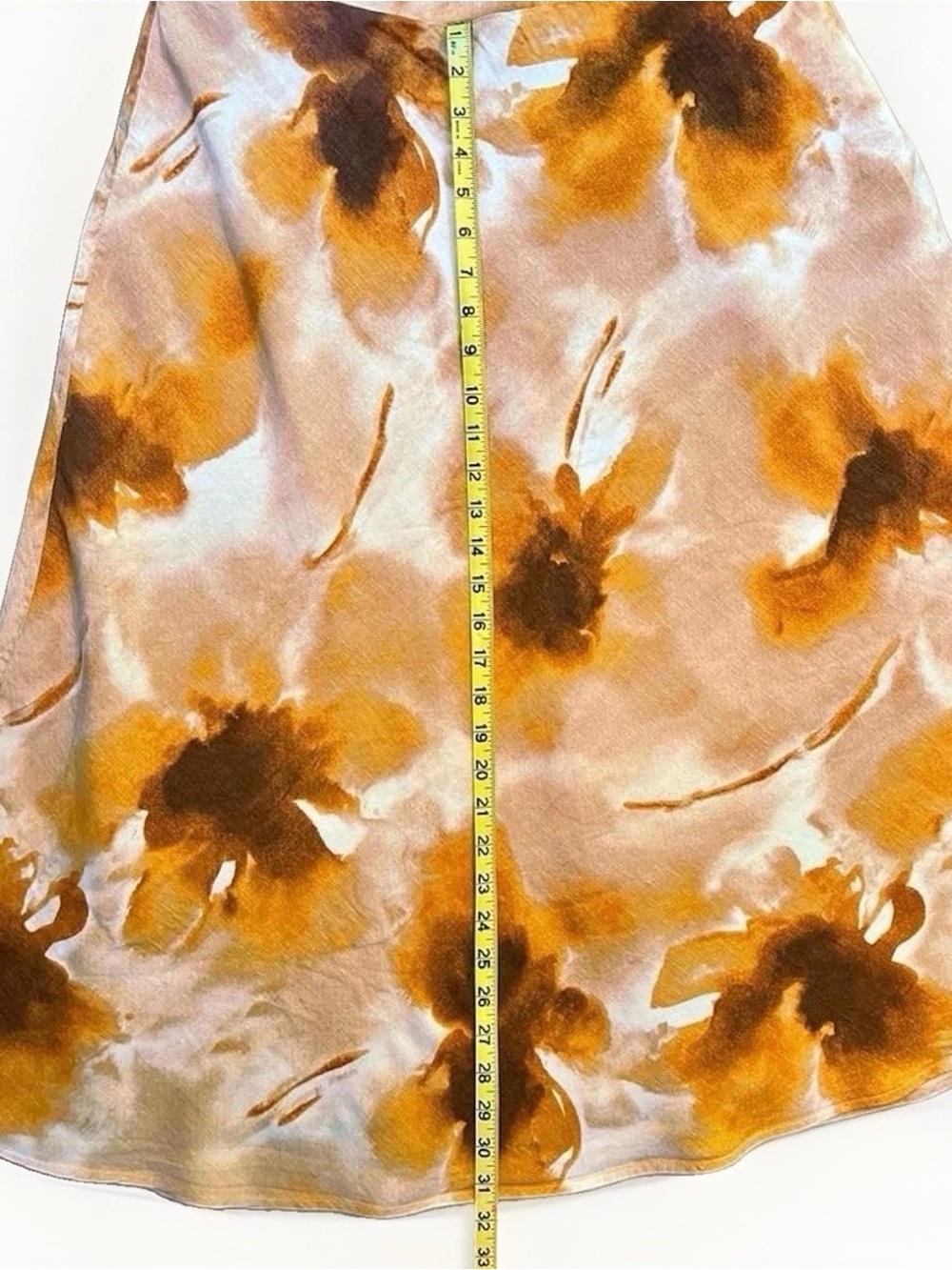 Vintage Abstract Midi Skirt by Evan-Picone Size 12 Like New - Picture 6 of 7